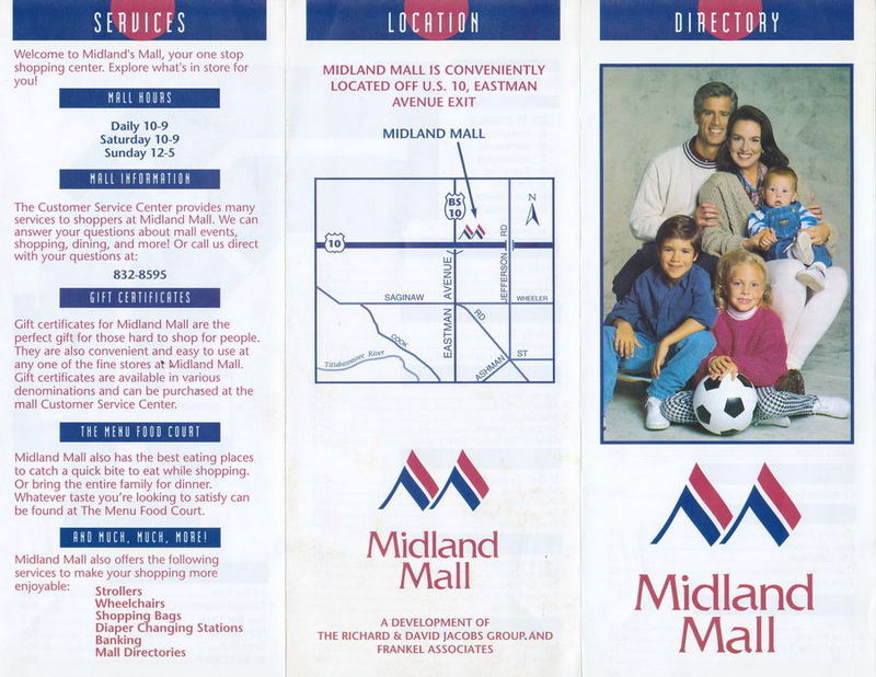 Midland Mall - Mall Directory From Michael Prince (newer photo)